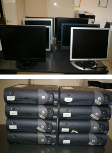 Οι κατασχεθέντες ηλεκτρονικοί υπολογιστές Οι κατασχεθέντες ηλεκτρονικοί υπολογιστές