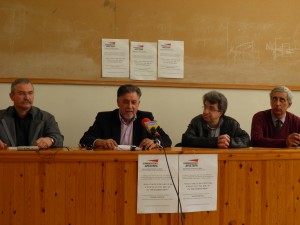 Συνέντευξη Τύπου Γιάννη Πανούση στο Εργατικό Κέντρο