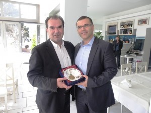 Άρης Γιαννακίδης και Simeon Diankov