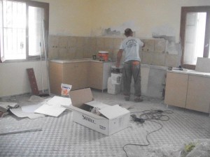 Εργασίες ανακαίνισης του παλιού οικοτροφείου της Μητροπόλεως