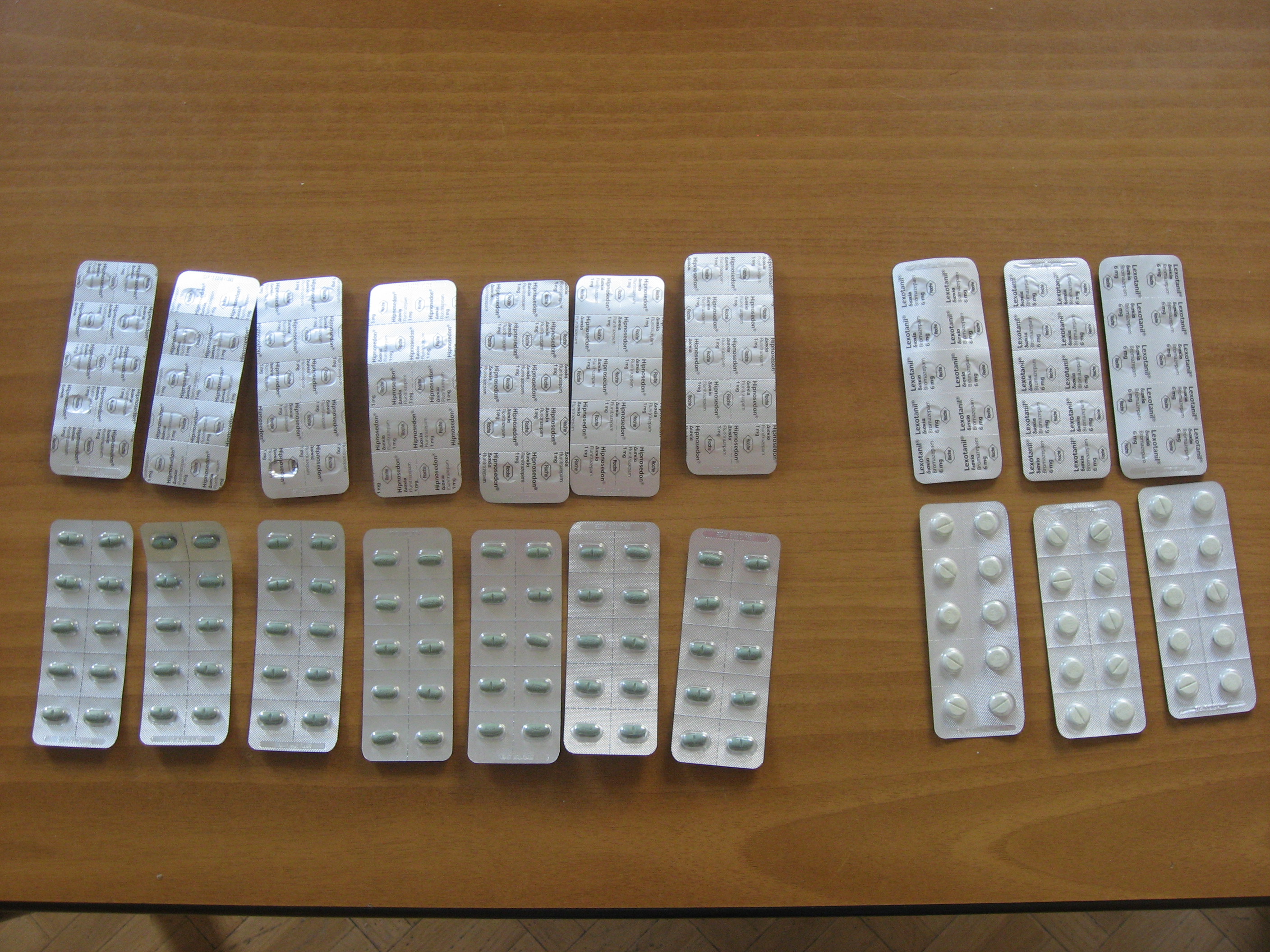 hypnostenton lexotanil