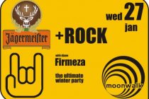 Jägermeister + Rock with djane Firmeza Τετάρτη 27 Ιανουαρίου