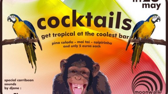 get tropical ! it’s cocktail time ! Στο Moonwalk