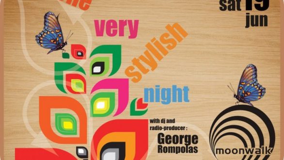 One very stylish night with dj George Rompolas στο Moonwalk