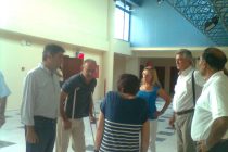 Ξενάγηση του Νομάρχη κ.Ζαμπουνίδη στο νεόδμητο Δικαστικό Μέγαρο Ορεστιάδας