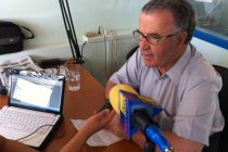 O ανεξάρτητος υποψήφιος δήμαρχος Ορεστιάδας, Βαρσάμης Βαρσαμακίδης στο στούντιο του Ράδιο Έβρος