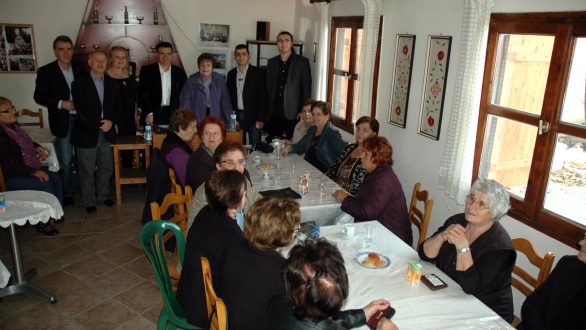 Επίσκεψη Δημήτρη Πέτροβιτς και συμβούλων στο Τυχερό