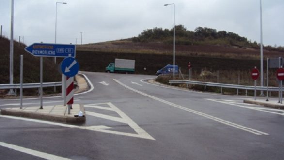 Παραδίδονται στην κυκλοφορία νέα τμήματα του κάθετου άξονα