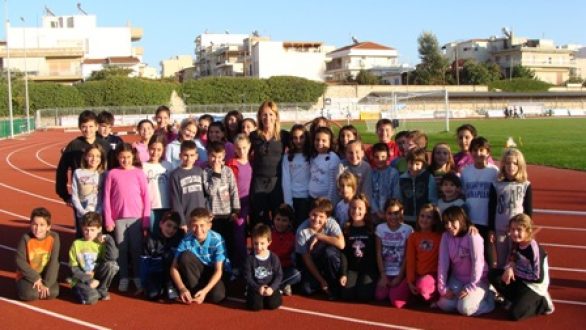 Η Ακαδημία Στίβου του Εθνικού εισάγει τα παιδιά στην άθληση