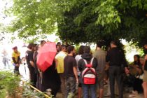 Υπό βροχή οι “αγανακτισμένοι”στην Ορεστιάδα.