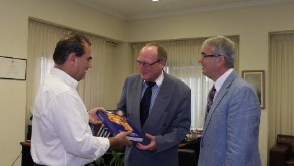Με τον Γερμανό Πρέσβη Roland Wegener συναντήθηκε ο Περιφερειάρχης Άρης Γιαννακίδης