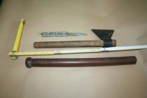 Με ρόπαλα και τσεκούρια κυκλοφορούσε 33χρονος στην Καβάλα