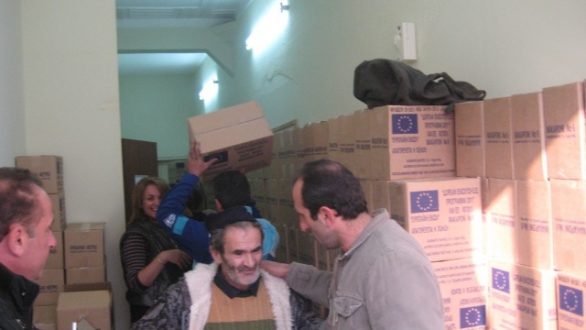 Δωρεάν Διανομή Τροφίμων στις Φέρες