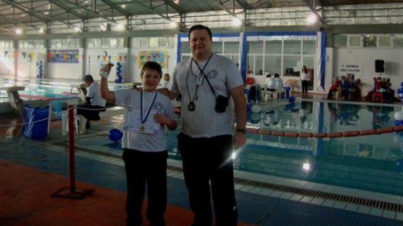 Χρυσό μετάλλιο απέσπασε ο 10χρονος Γιώργος Καμπάδαης με τον Νηρέα Ορεστιάδας