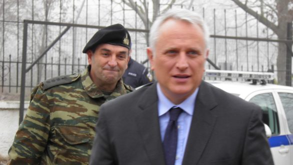 Μήνυμα στήριξης στην κυβέρνηση Παπαδήμου έστειλε από τις Καστανιές ο Γ. Ραγκούσης(video)