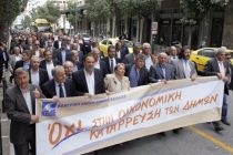 Μπροστάρης στην πορεία της ΚΕΔΕ για τη χρηματοδότηση των Δήμων ο Δήμαρχος Ορεστιάδας