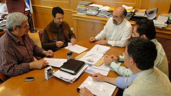 Υπογραφή σύμβασης του έργου «Κατασκευή Έργου Υποδομής για την Βιοκαλλιέργεια»