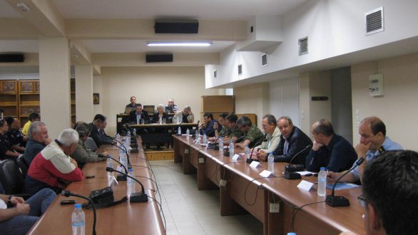 Έκτακτη Συνεδρίαση του Συντονιστικού Οργάνου Πολιτικής Προστασίας της ΠΕ Έβρου για τις πλημμύρες