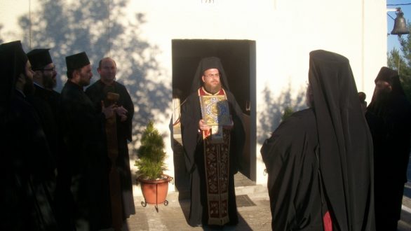 Το Μέγα Αγγελικό Σχήμα έλαβε ο π. Χρυσόστομος στην Ιερά Μονή της Βύσσας