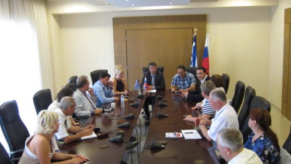 Επίσκεψη αντιπροσωπείας Ρώσων επιχειρηματιών στο Επιμελητήριο Έβρου