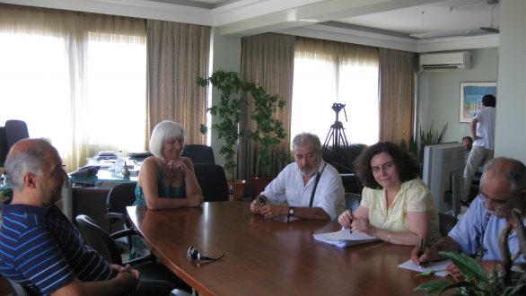 Εθιμοτυπικές συναντήσεις Νικολάου με Βαλαβάνη και Σκυλακάκη