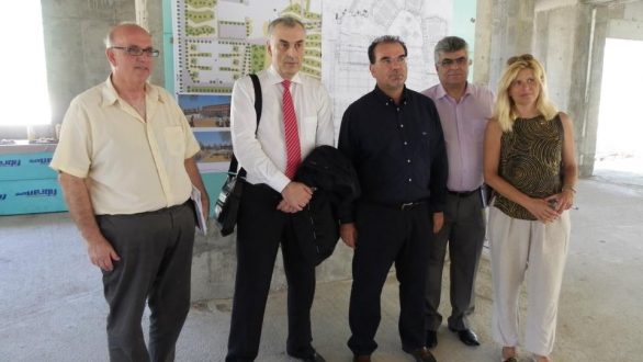 Τις νέες κτιριακές εγκαταστάσεις του Τμήματος Πολιτικών Μηχανικών ΔΠΘ στην Ξάνθη επισκέφθηκε ο Περιφερειάρχης Άρης Γιαννακίδης