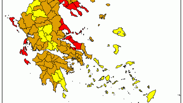 Έκτακτα μέτρα πρόληψης και αντιμετώπισης  πυρκαγιών – Ιδιαίτερα Υψηλός κίνδυνος για τον Έβρο