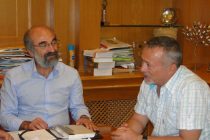 Επίσκεψη του Υπουργού Αθλητισμού και Τουρισμού της Περιφέρειας της Αγ. Πετρούπολης στο Δήμαρχο Αλεξανδρούπολης