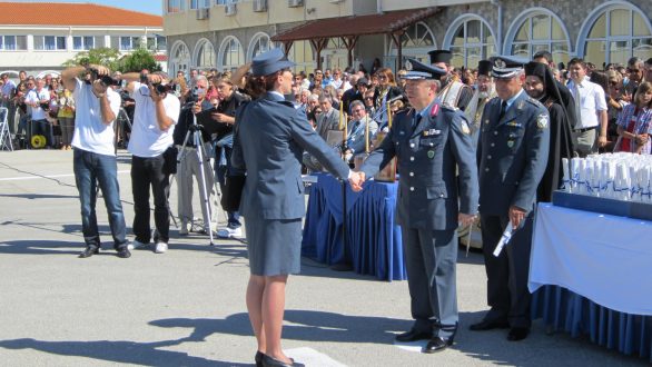 Τελετή ονομασίας και απονομής πτυχίων στους νέους αστυφύλακες στο Διδυμότειχο παρουσία του Αρχηγού της ΕΛ.ΑΣ.
