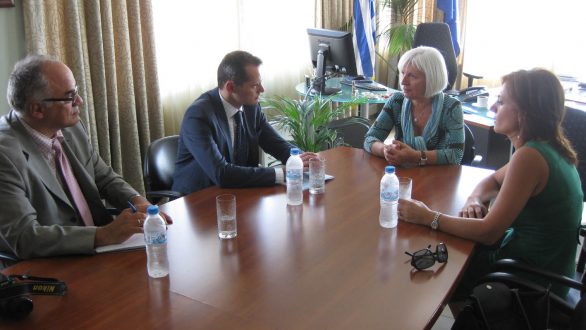 Επίσκεψη του Γενικού Πρόξενου της Γαλλίας στον Έβρο – Συναντήθηκε με την Αντιπεριφερειάρχη και μίλησαν για ΕΟΖ και πολιτισμό