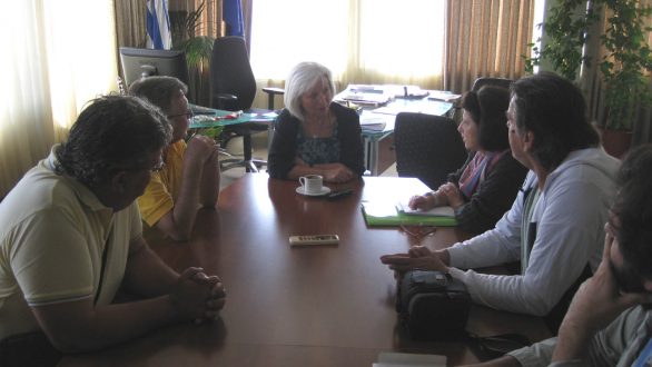 Κλιμάκιο των Οικολόγων Πράσινων συναντήθηκε με την Αντιπεριφερειάρχη Έβρου