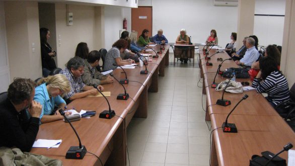 Συνάντηση με Διευθυντές σχολείων του νομού της Αντιπεριφερειάρχη Έβρου στην Αλεξανδρούπολη