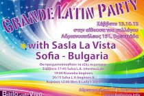 To Σάββατο 13 Οκτωβρίου Grande Latin Party στην αίθουσα του Συλλόγου Bailo Luego Vivo