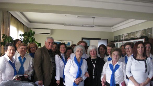 Τα κάλαντα άκουσε η Αντιπεριφερειάρχης Έβρου από χορωδίες του στρατού και συλλόγων