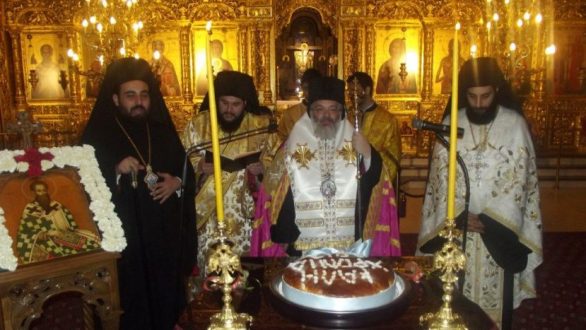 Απολογισμός πεπραγμένων για τον Μητροπολίτη Δαμασκηνό την Παραμονή Πρωτοχρονιάς και Δοξολογία την πρώτη μέρα του 2013