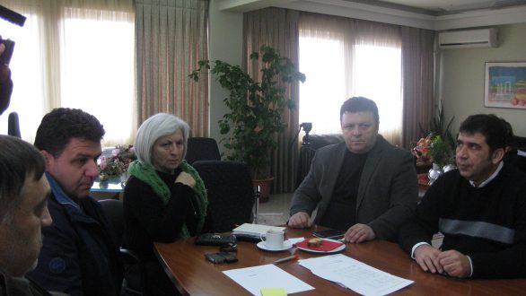 Σύσκεψη για τις πλημμύρες στον κάμπο Τυχερού