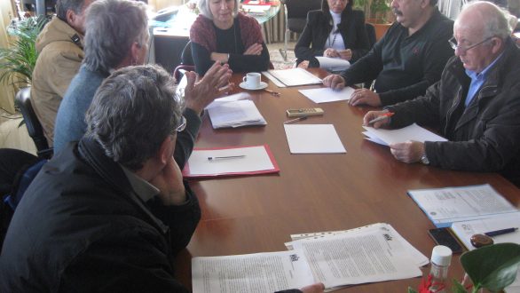 Παράσταση διαμαρτυρίας της Νομαρχιακής Επιτροπής Έβρου του ΚΚΕ στην Αντιπεριφερειάρχη για τις καθυστερήσεις στον κάθετο οδικό άξονα Μάνδρα – Ψαθάδες