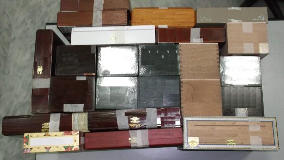 Σύλληψη αλλοδαπού στο Ορμένιο για κατοχή λαθραίων πακέτων πούρων