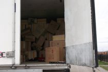 Εντοπίστηκε Ι.Χ.Φ. αυτοκίνητο στο Ορμένιο με μεγάλη ποσότητα λαθραίων τσιγάρων