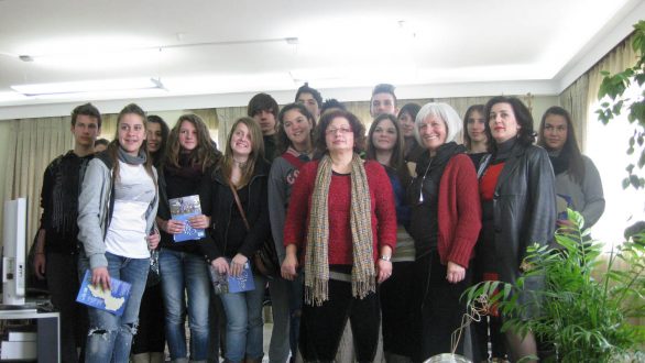 Συνέντευξη στους μαθητές του 1ου Γυμνασίου Αλεξανδρούπολης παραχώρησε η Αντιπεριφερειάρχης Έβρου