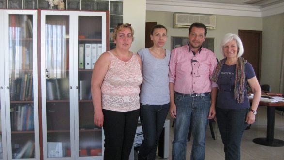 Με τους ταξιτζήδες συναντήθηκε η Αντιπεριφερειάρχης, η οποία δήλωσε αρωγός στα προβλήματα του κλάδου