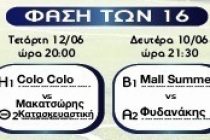 Οι Ομάδες που πέρασαν στην Φάση των 16 του 4ου Τουρνουά 8Χ8 Soccer Park (Φωτογραφίες)