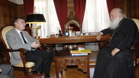 Συνάντηση Γεροντόπουλου-Ιερώνυμου