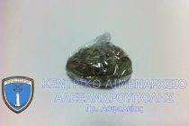 Αλεξανδρούπολη:Συνελήφθησαν με 5,2γρ. ινδική κάναβη στο λιμάνι