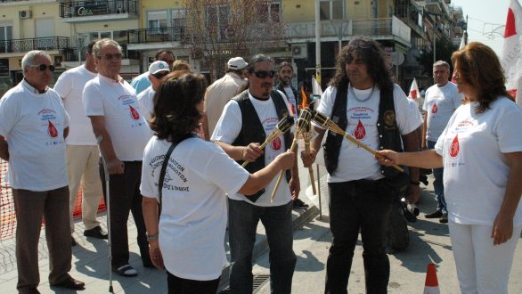 Από το Ορμένιο του δήμου Ορεστιάδας ξεκίνησε το ταξίδι της η «Φλόγα της Αλληλεγγύης»