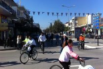 Με μεγάλη συμμετοχή πραγματοποιήθηκε η ποδηλατική συγκέντρωση-ποδηλατοβόλτα πρόληψης κατά του καρκίνου του μαστού