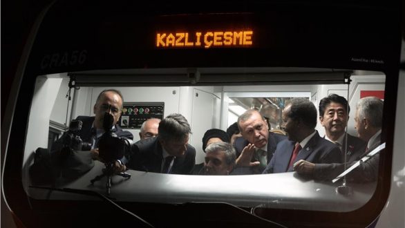 Έτοιμη η σιδηροδρομική γραμμή που ενώνει υποθαλάσσια την Ευρωπαϊκή με την Ασιατική πλευρά της Κωνσταντινούπολης