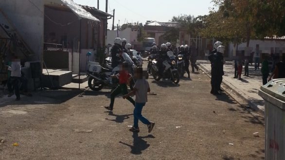 Έφοδος της Αστυνομίας σε οικισμό ΡΟΜΑ στην Ξάνθη