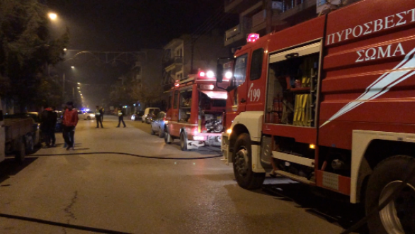 Πυρκαγιά σε κατάστημα ηλεκτρικών ειδών στην Ορεστιάδα(Video)