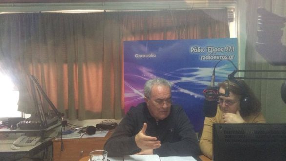 Ο υποψήφιος Δήμαρχος Ορεστιάδας, Θανάσης Κούμπης στο Ράδιο Έβρος(Video)